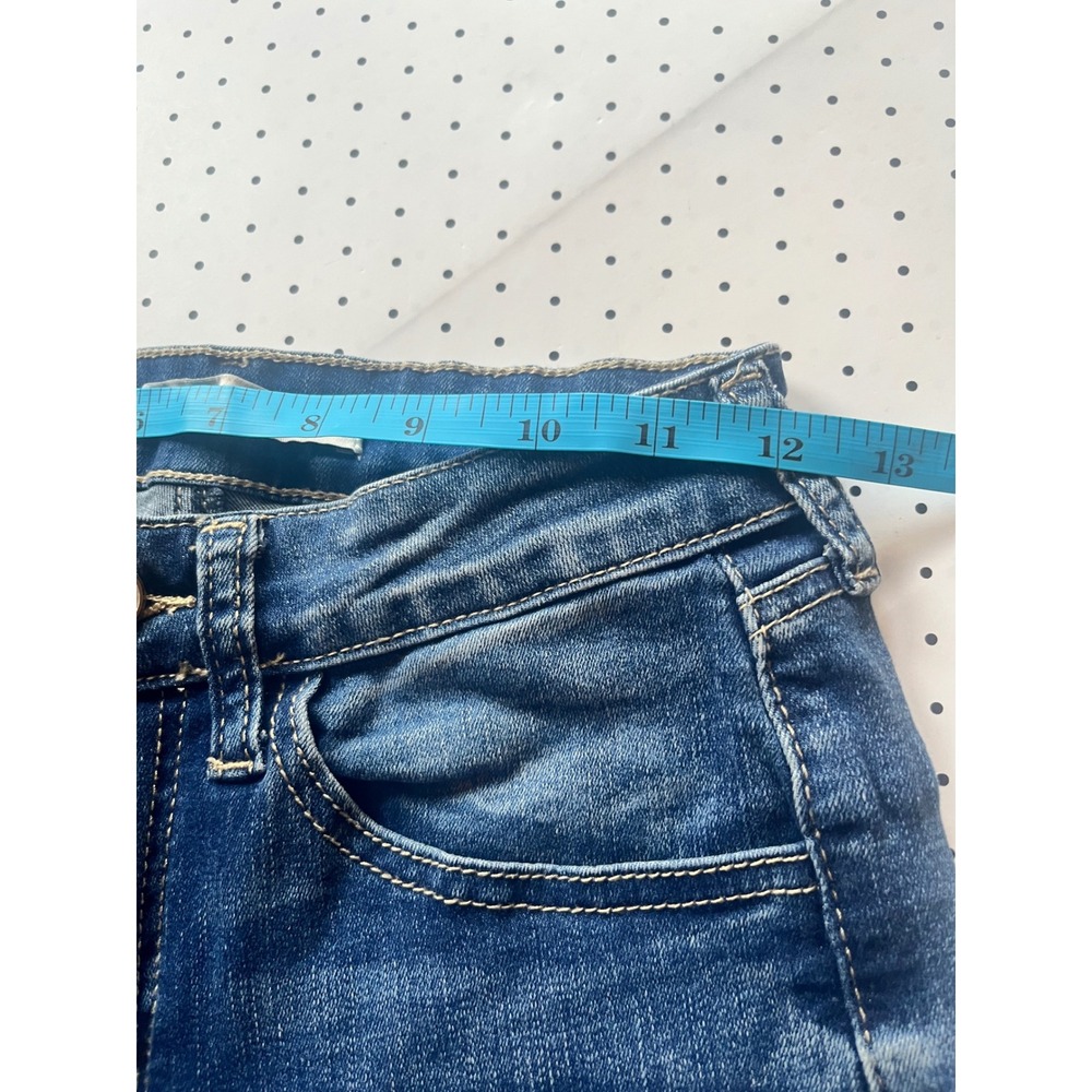 KanCan Womens Mid Rise Skinny Jeans Medium Wash Stretch KC11214CHD Size 5/26 - Picture 6 of 9